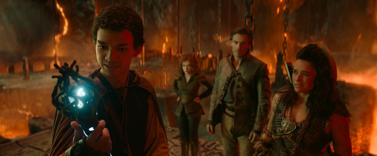 Donjons & Dragons : L'Honneur des voleurs : Photo Justice Smith, Chris Pine, Michelle Rodriguez, Sophia Lillis